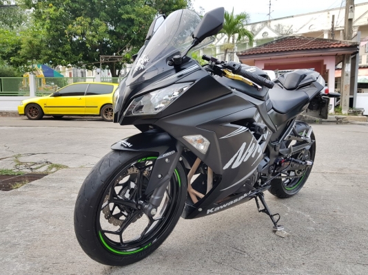 Ninja300 2017 abs มือเดียว วิ่งน้อย ฟรีดาวน์