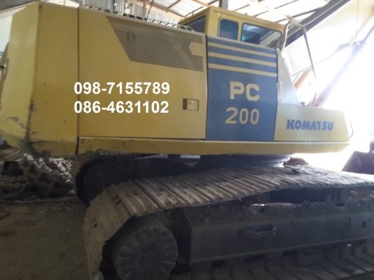 ขาย!! >>> Komatsu Pc200 รุ่น 5 คอนโทรนสั้น ไฟฟ้าครบ พร้อมลุยงาน <<< เบอร์ติดต่อ 098-7155789 086-4631102