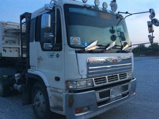ขายสิบล้อหัวลากโปเฟียพร้อมหางเซมิดั้มHINO FH2Kเครื่องK13D260แรงเชื้อเพลิง 2ระบบน้ำมัน+Ngv