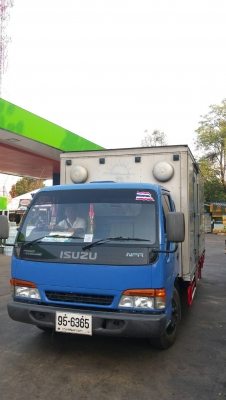 ส่งมเรียบร้อย ๐๓/๐๔/๖๑,คุณสมหวัง สว่างภพ อ.ขุขันธุ์ จ.ศรีสะเกษ รับรถ NPR 130 แรง ปี&rsquo;2546 ยาว 5