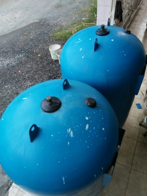 ถังแรงดันน้ำ ของอิตาลีมือ2 สภาพพร้อมใช้งาน ใบละ6,500