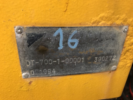 TADANO DT700 ISUZU /6HE1  -195 HP *จดทะเบียนให้*