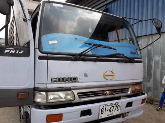 Hino FM 1J เครื่อง 210 แรง 2 เพลาดัมพ์ เครื่อง/เกียร์เดิม เครื่องดี คัชซี หัวเดิมบาง ทะเบียนพร้อม