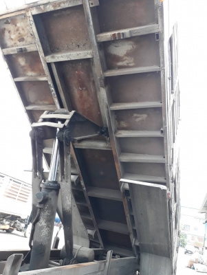 Hino FM 1J เครื่อง 210 แรง 2 เพลาดัมพ์ เครื่อง/เกียร์เดิม เครื่องดี คัชซี หัวเดิมบาง ทะเบียนพร้อม