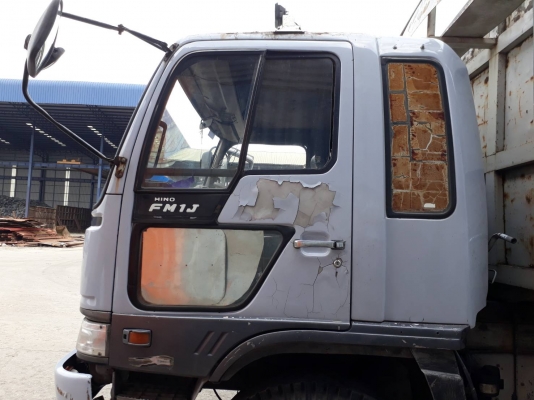 Hino FM 1J เครื่อง 210 แรง 2 เพลาดัมพ์ เครื่อง/เกียร์เดิม เครื่องดี คัชซี หัวเดิมบาง ทะเบียนพร้อม