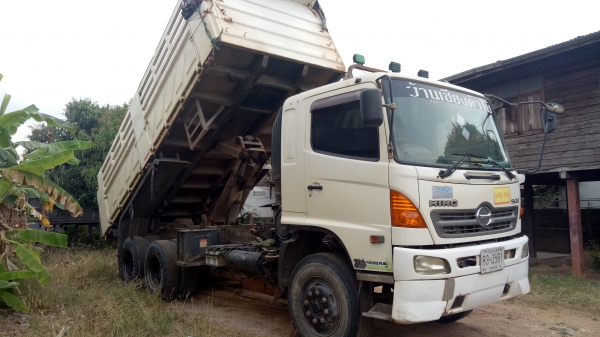ขายๆๆHINO MEGA344แม่เดี่ยวสองเพลาดั้มสามิตรแท้ Hi-speed มีลำโพงลากลูก เครื่องดี คัชซีสวยมาก เอกสารพร