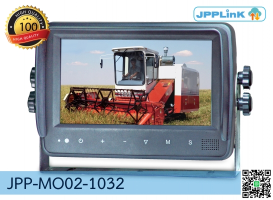 ชุดกล้องพร้อมจอ ติดตั้งเพื่อความปลอดภัยและง่ายต่อการขับปฏิบัติงาน ติดตั้งได้ทั้งบนรถเกี่ยว รถไถ รถแบ็คโฮ รถบรรทุก