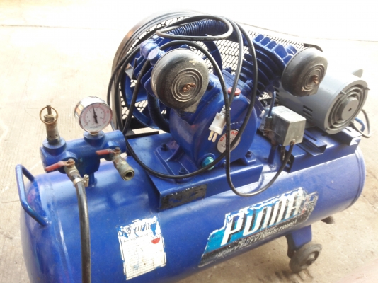 ขาย !! ปั้มลม.PUMA.ขนาด1/2แรง.64ลิตร.มอเตอร์มิตซู2สาย