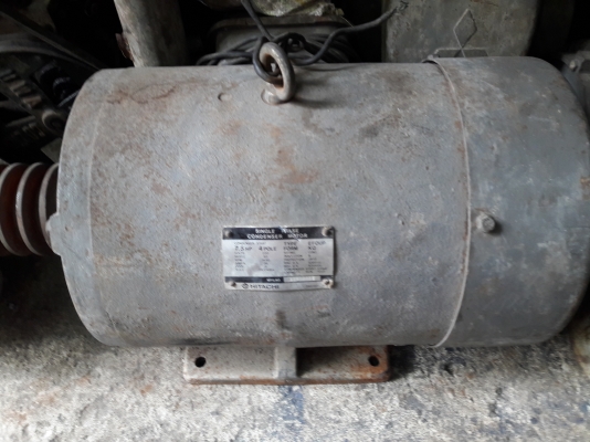 ขาย !! มอเตอร์.ฮิตาชิ.ขนาด7.5แรง220v.สภาพเดิมๆ.พร้อมใช้งาน ขาย !! มอเตอร์.ฮิตาชิ.ขนาด7.5แรง220v.สภาพเดิมๆ.พร้อมใช้งาน
