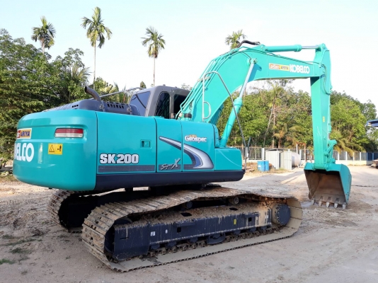 ขายรถแบ็คโฮ KOBELCO SK200-8 Yn12 SuperX ใช้งาน 7,xxx ชั่วโมง สภาพเทพบุตร พร้อมใช้งาน