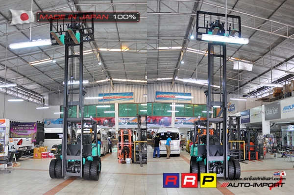 ขายรถโฟล์คลิฟท์มือสอง SUMITOMO รุ่น FD35PVIIIS6S-D4G-10208 นำเข้าจากประเทศญี่ปุ่น 100\% ไม่เคยใช้งานในไทย