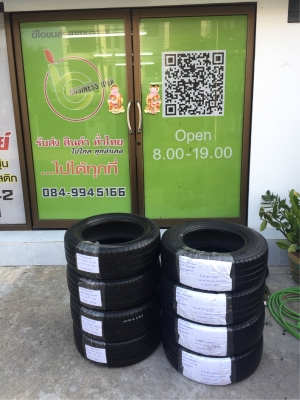 ยาง Michelin 205 70 15 ปี17 ดอกเต็ม ไม่มีปะ เนื้อนิ่มๆ ใช้ยาว ราคาไม่แพง