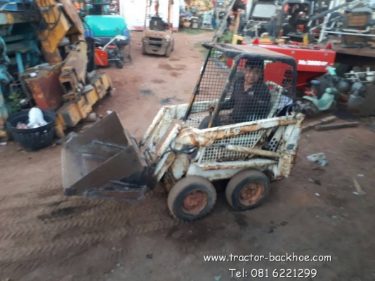 1:40 ขาย รถตักล้อยางเล็ก BOBCAT เครื่องดีเซล 2 สูบ เก่าญี่ปุ่น พร้อมใช้งาน 1:40 ขาย รถตักล้อยางเล็ก BOBCAT เครื่องดีเซล 2 สูบ เก่าญี่ปุ่น พร้อมใช้งาน
