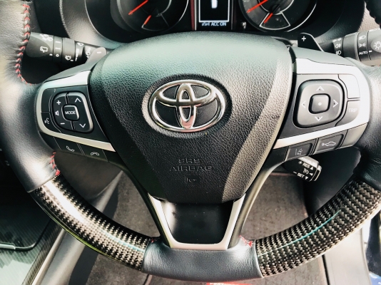 พวงมาลัย Camry ES 3ก้าน เคฟล่าแท้ ใส่toyota ได้ทุกรุ่นที่มีairbag