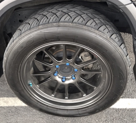 ล้อ 20&rdquo;แม็ก LENSO  Project D spec-H  .ยาง Nitto nt420s ขอบ20นิ้ว ปี17 .ล้อแท้