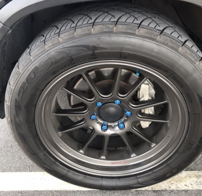 ล้อ 20&rdquo;แม็ก LENSO  Project D spec-H  .ยาง Nitto nt420s ขอบ20นิ้ว ปี17 .ล้อแท้