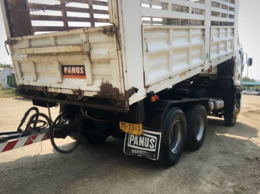 Isuzu 360 แรง แม่ปี 56 ลูกปี 57 ดัมพ์คอกเกษตรอู่พนัส รถสวยเดิมไม่เคยทำสี น้ำหนักบรรทุก 29.70 ตัน เครื่อง/เกียร์เดิม ยางดี พร้อมใช้งาน