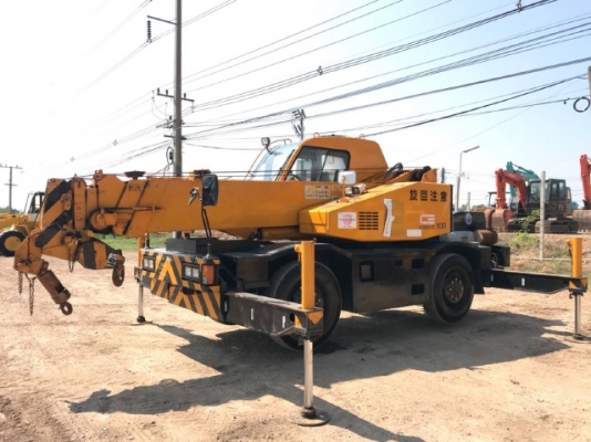 ขายรถเครน TADANO TR100M-1 (ขนาด 10 ตัน) รถนอกนำเข้าจากญี่ปุ่น สภาพสวยพร้อมใช้ มีVDOการทำงานครับ