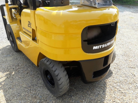 ขายรถยก MITSUBISHI FG20 F17B ใช้แก๊ส เครื่องเบนซิน เกียร์ออโต้ยกได้2ตัน เสา3เมตร ยางตันหน้าหลัง ติดต่อ 098-7962549