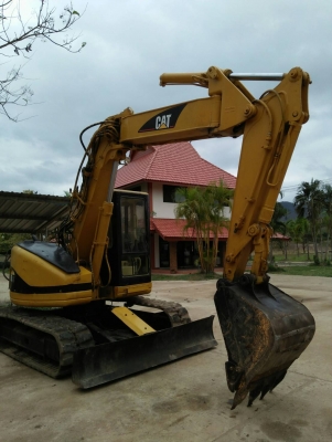 ขายด่วน รถขุด CAT308 BSR  ออฟเซ็ทบูม/ใบมีด/แทรคยาง/ลายเจาะ/เก่านอก  ยังไม่เคยใช้งานในไทย มี VDO การทำงานให้ดูสนใจ 089-2619445