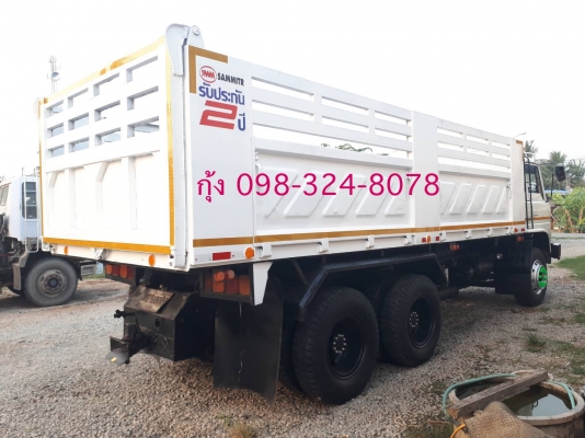 Hino Sumo 227 เครื่องเดิม เกียร์ 3M ดั้มสามมิตรแท้ สโลว์กลาง มีระบบลากพ่วง ยางดี คัทซีสวย แอร์ครบ พร้อมใช้งาน เล่มพร้อมโอน