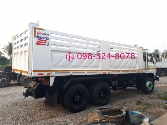 Hino Sumo 227 เครื่องเดิม เกียร์ 3M ดั้มสามมิตรแท้ สโลว์กลาง มีระบบลากพ่วง ยางดี คัทซีสวย แอร์ครบ พร้อมใช้งาน เล่มพร้อมโอน