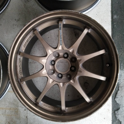 ขอบ17นิ้ว4รู100 ชุดนี้สมบูรณ์พร้อมใช้ ราคา 4300 บาท