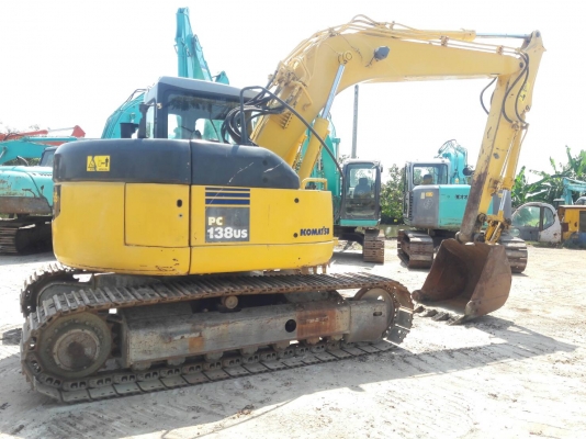 ขายKOMATSU PC138US-2E1 เก่าญี่ปุ่นแท้  ปี 2007  7,XXX  ชั่วโมง  เดิมๆๆ  ลองระบบกันได้ทุกวัน  โทร  089-3818694  ดวงนภา