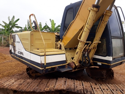 ขายรถแบคโฮ KOBELCO SK120-/// ระบบไฟเต็ม เอกสารอินวอย ราคา 580000