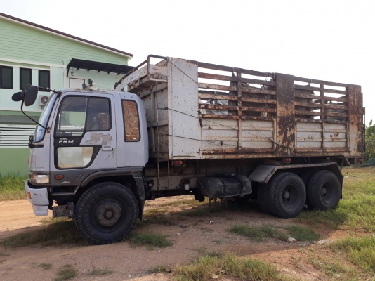 Hino FM 1J เครื่อง 210 ปี 40 แรง 2 เพลาดัมพ์ สโลด์เดิม เครื่อง/เกียร์เดิม เครื่องดี คัชซี หัวเดิมบาง Hino FM 1J เครื่อง 210 ปี 40 แรง 2 เพลาดัมพ์ สโลด์เดิม เครื่อง/เกียร์เดิม เครื่องดี คัชซี หัวเดิมบาง