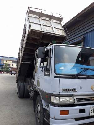Hino FM 1J เครื่อง 210 ปี 40 แรง 2 เพลาดัมพ์ สโลด์เดิม เครื่อง/เกียร์เดิม เครื่องดี คัชซี หัวเดิมบาง Hino FM 1J เครื่อง 210 ปี 40 แรง 2 เพลาดัมพ์ สโลด์เดิม เครื่อง/เกียร์เดิม เครื่องดี คัชซี หัวเดิมบาง