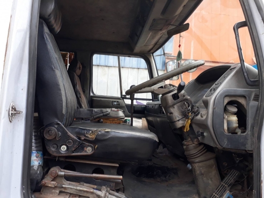 Hino FM 1J เครื่อง 210 ปี 40 แรง 2 เพลาดัมพ์ สโลด์เดิม เครื่อง/เกียร์เดิม เครื่องดี คัชซี หัวเดิมบาง