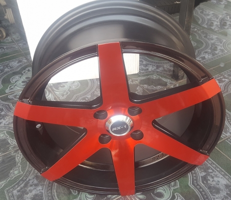 ล้อใหม่ RX-1ขอบ15 4รู100 กว้าง7 ET45  ล้อ