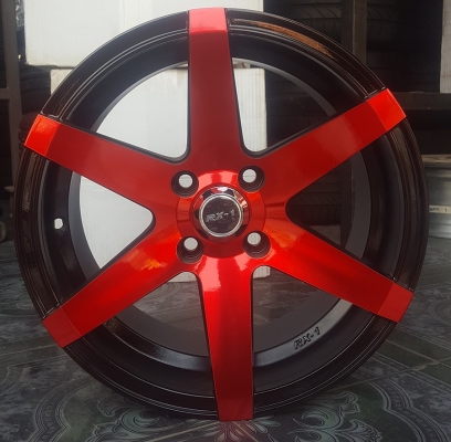 ล้อใหม่ RX-1ขอบ15 4รู100 กว้าง7 ET45  ล้อ