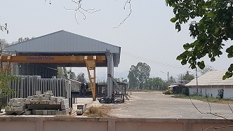 ขายลดราคาที่ดินพร้อมโรงงานพรีคาสท์ ใกล้สนามบินแห่งใหม่