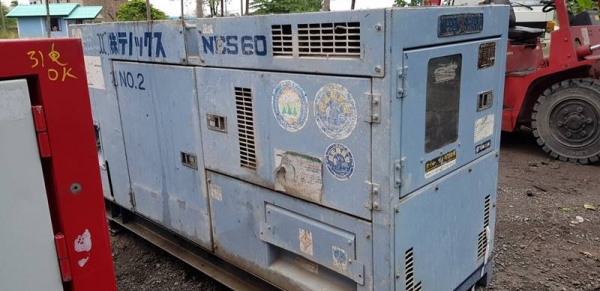 NES60SHE - เครื่องกำเนิดไฟฟ้า Nippon Genset 50/60kva. Hino WO6E Engine by OEK