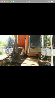 ขายแบ็คโฮ HITACHI EX200เล่มทะเบียนพร้อมโอน