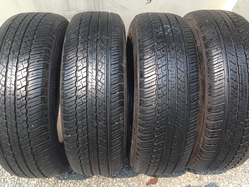 ขายยาง DUNLOP GRANDTREK ST30 ปี3016 (1ชุด) 225-65-17 ราคา 5,800 ขายยาง DUNLOP GRANDTREK ST30 ปี3016 (1ชุด) 225-65-17 ราคา 5,800