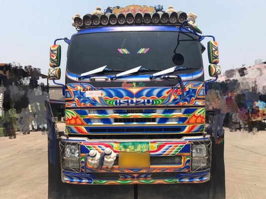 ISUZU 360 แรง ปี 52 แม่ลูกดัมพ์มิเนียม อู่.พงษ์ไพบูลย์ แม่ยาว 6.20 ม. ลูกยาว 6.50 ม. ยางสะภาพ 70-80\