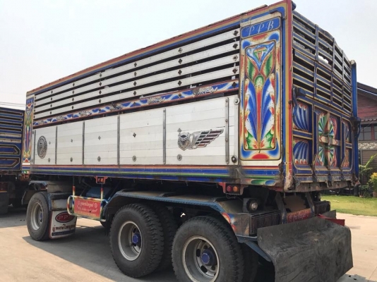 ISUZU 360 แรง ปี 52 แม่ลูกดัมพ์มิเนียม อู่.พงษ์ไพบูลย์ แม่ยาว 6.20 ม. ลูกยาว 6.50 ม. ยางสะภาพ 70-80\