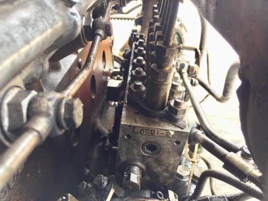 ขายเครื่อง Isuzu 6SD1 240เทอร์โบ (แต่ไม่มีโบ)