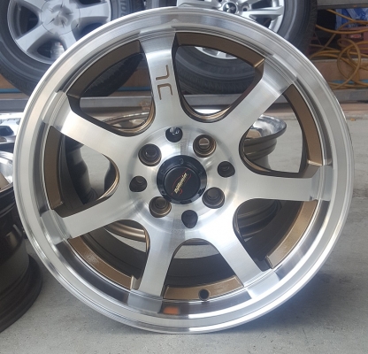 ล้อมือ2 Dynamics ขอบ15 4รู100-114 หน้า6.5 ET38  4 ล้อ