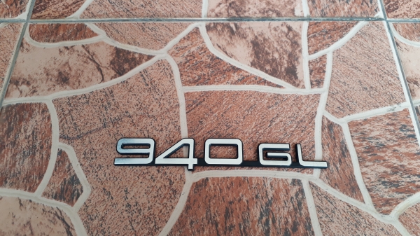 เพลท 940GL แบบมิเนียมแข็ง ติดท้ายรถ VOLVO