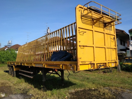 ขาย หางพื้นเรียบ 2เพลา ยาว 12.5ม.