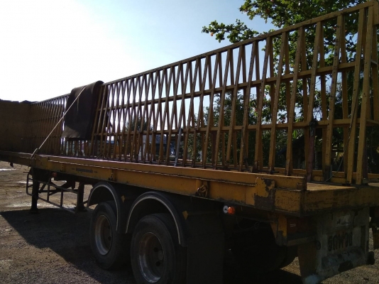 ขาย หางพื้นเรียบ 2เพลา ยาว 12.5ม.