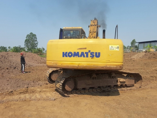 ขาย รถแบคโฮเล็ก pc200-7 รถเล่มพร้อม