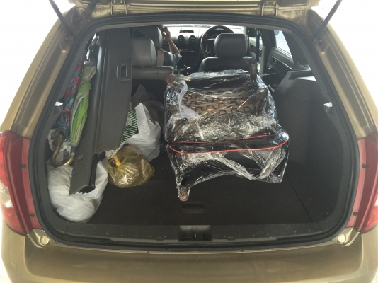 ขายเบาะรถยนต์ DAIHATSU MIRA L80 สภาพสวยพร้อมราง