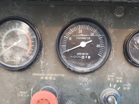 PDS390S - เครื่องปั๊มลม มือสอง Airman Compressor 10 บาร์ 390cfm. Isuzu Engine by OEK