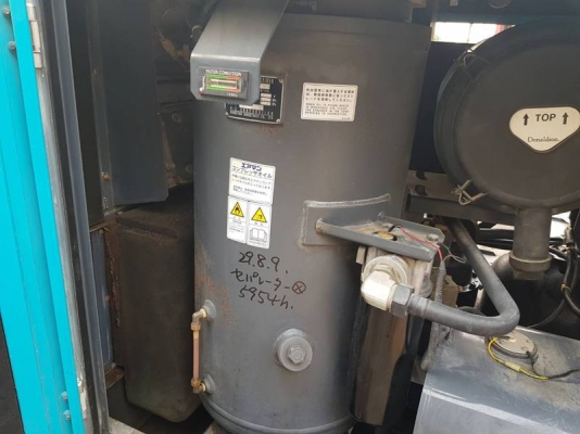 PDS390S - เครื่องปั๊มลม มือสอง Airman Compressor 10 บาร์ 390cfm. Isuzu Engine by OEK