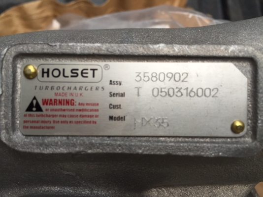 เทอร์โบชาร์จเครื่องจักรกลหนัก เทอร์โบชาร์จเครื่องจักรกลหนัก